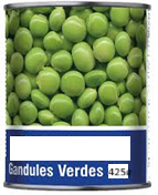 Gandules verdes 425g